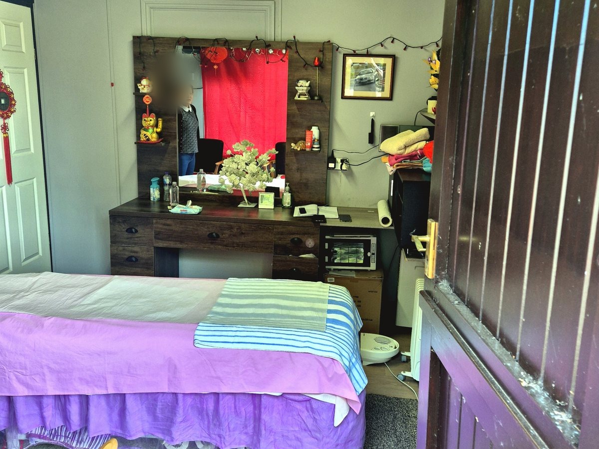 Massage therapy room at Oriental Massage